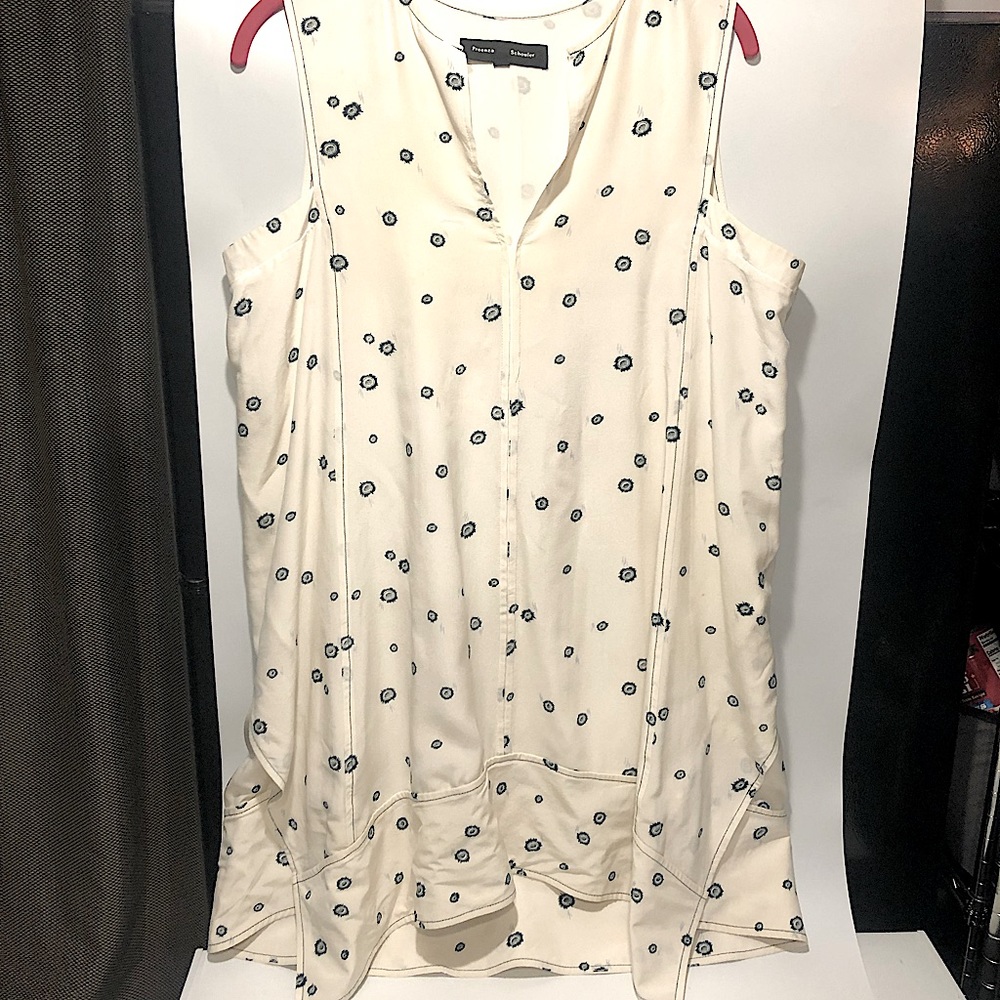Proenza Schouler Silk LARGE oversized mini dress (2 up to 12–14)